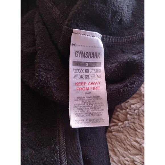 Gymshark Training ¼ Zip Jacket Women’s M • Black Slim Fit Activewear Pullover - Picture 10 of 10